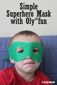 Simple Superhero Mask with Olyfun