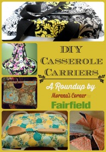 DIY Casserole Carriers