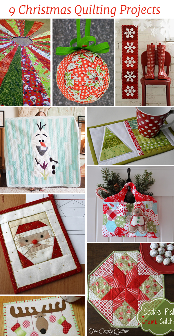 9 Christmas Quilting Projects