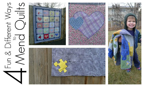 Ways to mend quilts